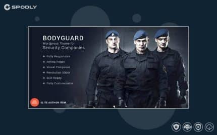 Bodyguard - Security and CCTV WP Theme