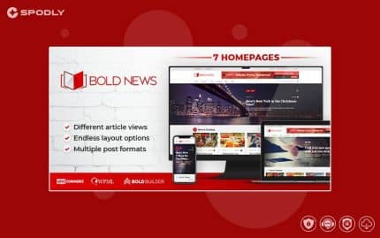 Bold News - Magazine & Newspaper WordPress Theme