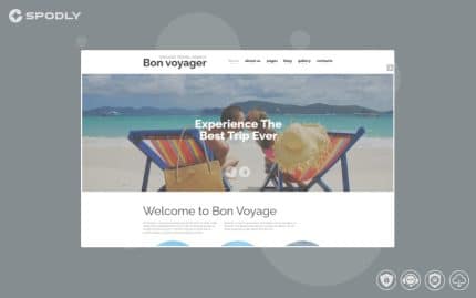 Bon Voyage - Travel Agency & Vacation planning Responsive Joomla Template