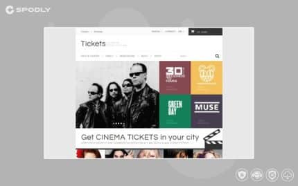 Book Tickets PrestaShop Theme