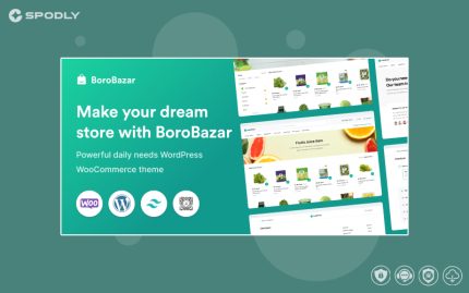 BoroBazar - Grocery Store WooCommerce WordPress theme