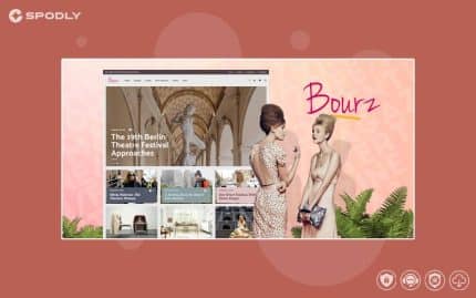 Bourz: Life, Entertainment & Fashion WordPress Blog Theme