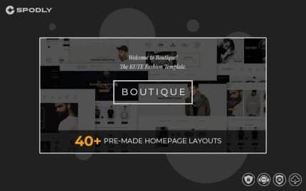 Boutique - Kute Fashion WooCommerce Theme ( RTL Supported )
