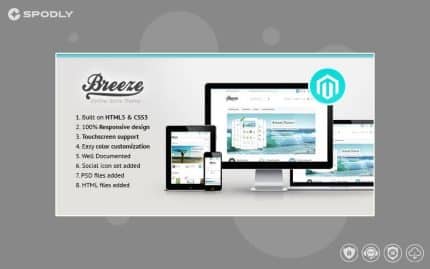 Breeze — Responsive Magento Theme
