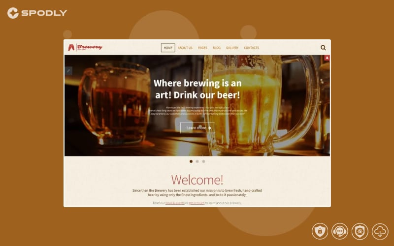 Brewery - Brewhouse Responsive Joomla Template Brewery - Brewhouse Responsive Joomla Template