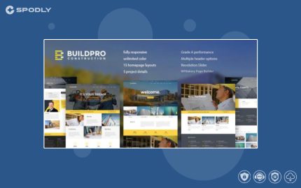 BuildPro - Business, Building & Construction WordPress Theme