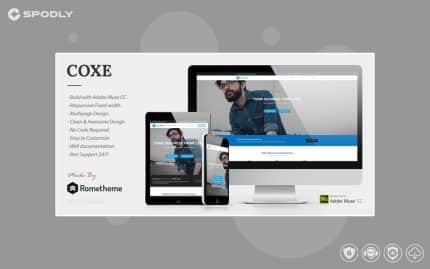 COXE - Corporate Multipurpose Muse Template