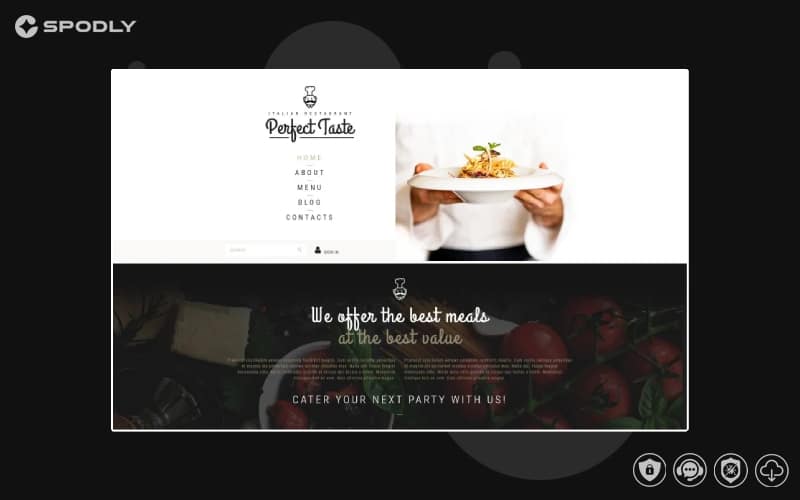 Cafe And Restaurant Joomla Template Cafe And Restaurant Joomla Template