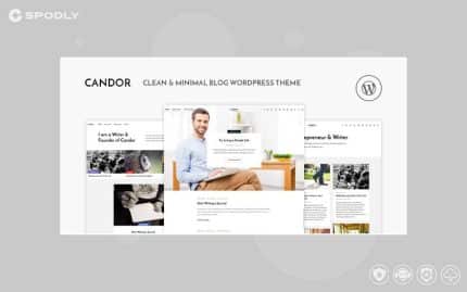 Candor - Responsive WordPress Blog Theme