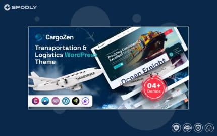 Cargozen - Transportation & Logistics WordPress Theme