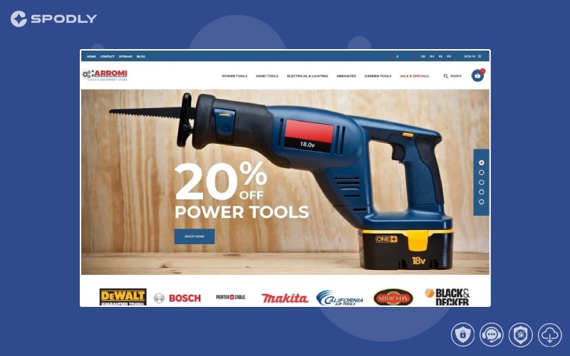 Carromi PrestaShop Theme Carromi PrestaShop Theme