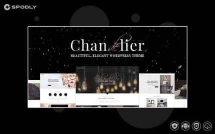 Chandelier - Luxury WordPress Theme for Custom Brands
