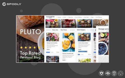 Clean Personal WordPress Masonry Blog Theme