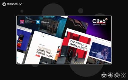 Clivo - Portfolio & Agency WordPress Theme