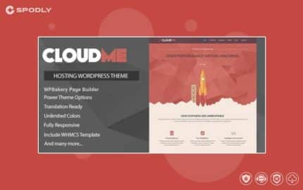 Cloudme Host - WordPress Hosting Theme