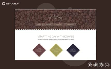 Coffee Shop Magento Theme