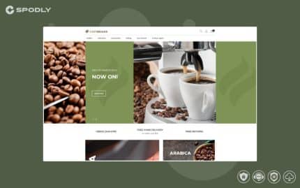 CofiBeans - AMP Coffee Shop Magento Theme