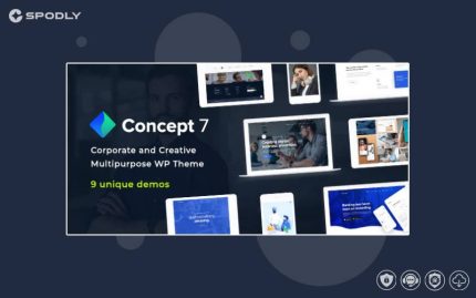 Concept Seven – Responsive Multipurpose WordPress Theme