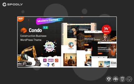 Condo - Construction WordPress Theme