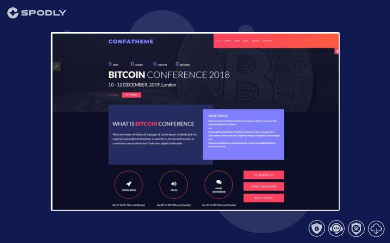 ConfaTheme - Stylish Conference Joomla Template ConfaTheme - Stylish Conference Joomla Template
