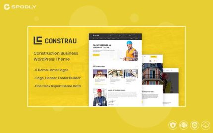 Constrau - Construction Business WordPress Theme