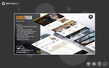 Construk - Construction Business Muse Template