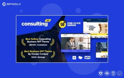 Consulting - Business, Finance WordPress Theme