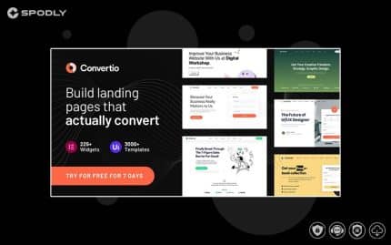 Convertio - Conversion Optimized Landing Page Theme