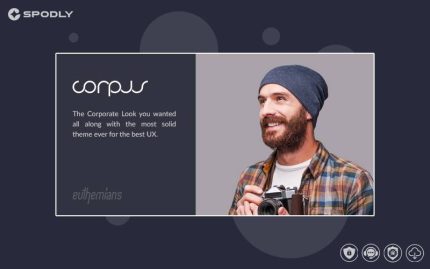 Corpus – Responsive Corporate WordPress Theme
