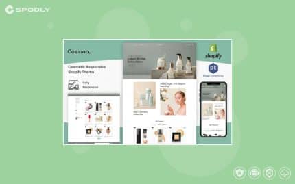 Cosiana - Cosmetics Ecommerce Shopify Theme
