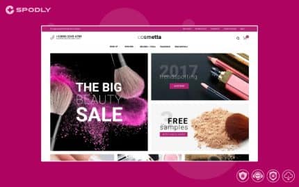 Cosmetta - Cosmetics Store Magento Theme
