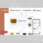 Creative Wood And Furniture Store Shopify Theme