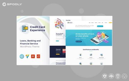 Credit Card Experience | Loan Company and Online Banking WordPress Theme