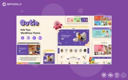 Cutie - Children School, Toys Store Theme