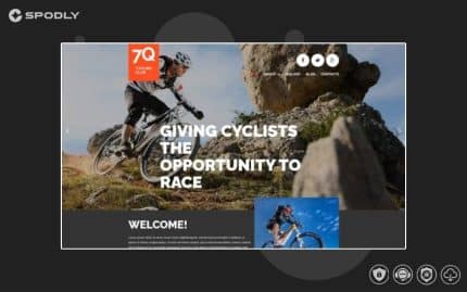 Cycling Joomla Template