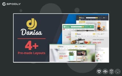 Danisa – Appliances, Gifts, Flower, Kitchenware Magento Theme