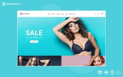 Delcoman – Lingerie Store Magento Theme