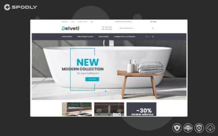 Delveti - Plumbing Supplies Magento Theme