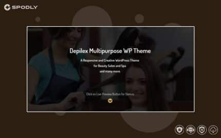 Depilex Salon - Parlour - Spa - Gym - Multipurpose WP Theme