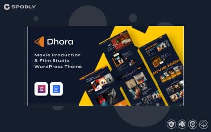 Dhora – Movie Production & Film Studio WordPress Theme