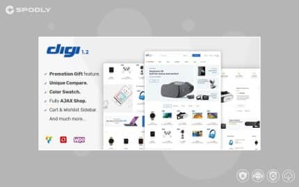 Digi - Electronics Store WooCommerce Theme