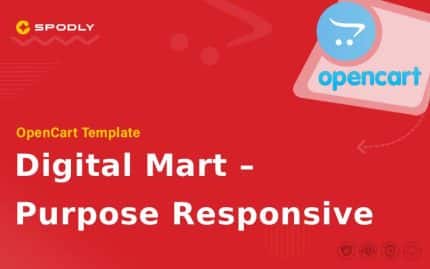Digital Mart – Opencart Multi-Purpose Responsive Theme