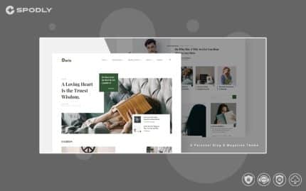 Doris - Blog and Magazine WordPress Theme