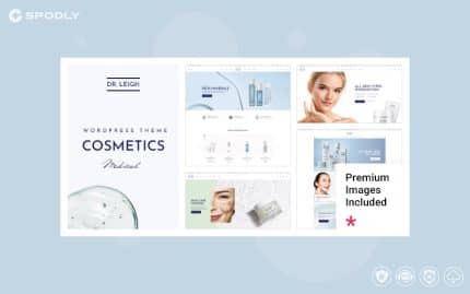 Dr. Leigh - Medical Cosmetics Shop WordPress Theme