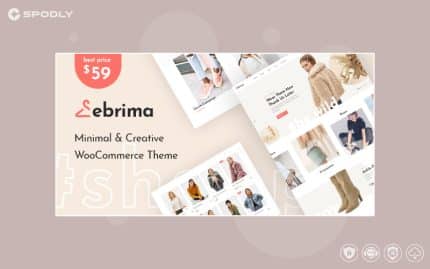 Ebrima - Minimal & Creative WooCommerce WP Theme