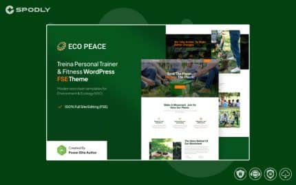 EcoPeace – Environment and Ecology NGO WP Theme