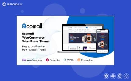 Ecomall - Elementor Electronics WooCommerce Theme