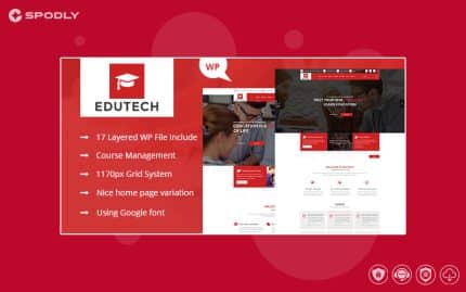 Edutech - Education WordPress Theme