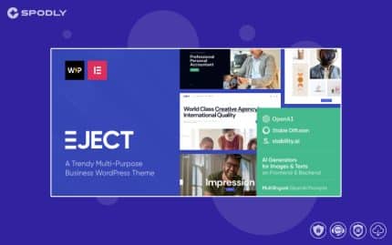 Eject | Web Studio & Creative Agency WordPress Theme