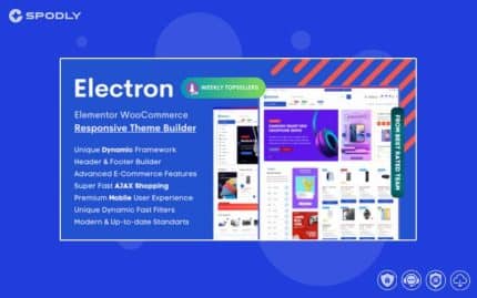 Electron - Elementor Electronics Store WooCommerce Theme